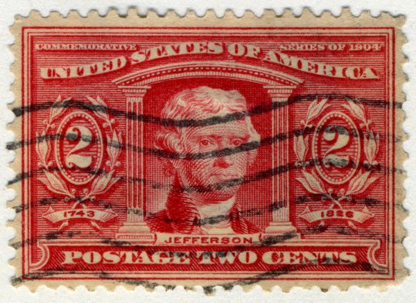 Thomas Jefferson (1743-1826), third President of the U.S.A.