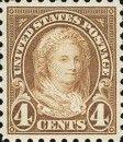Martha Washington (1731-1802), former First Lady of the USA