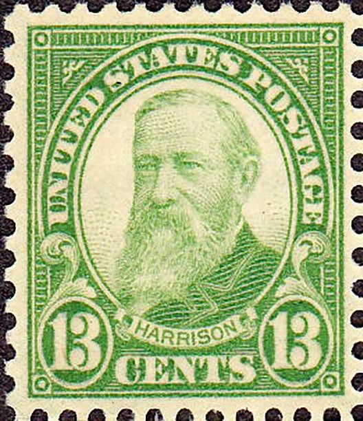 Benjamin Harrison (1833-1901), 23rd President of the U.S.A.