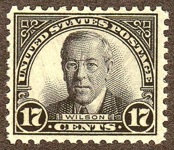 Woodrow Wilson (1856-1924), 28th President of the USA