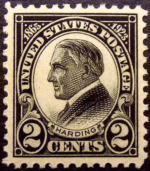 Warren G. Harding (1865-1923), 29th President of the U.S.A.