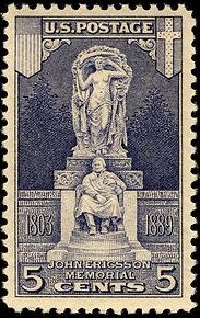 John Ericsson (1803-1889), Swedish-American inventor