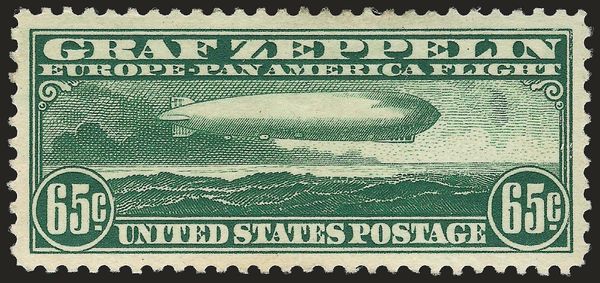 Zeppelin Over Atlantic Ocean