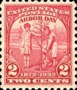 Boy and Girl Planting Tree
