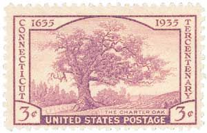 The Charter Oak (1857), painting by Charles De Wolf Brownell
