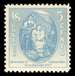 Virginia Dare and Parents