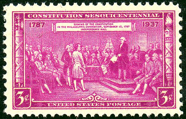 150th Anniversary of US Constitution
