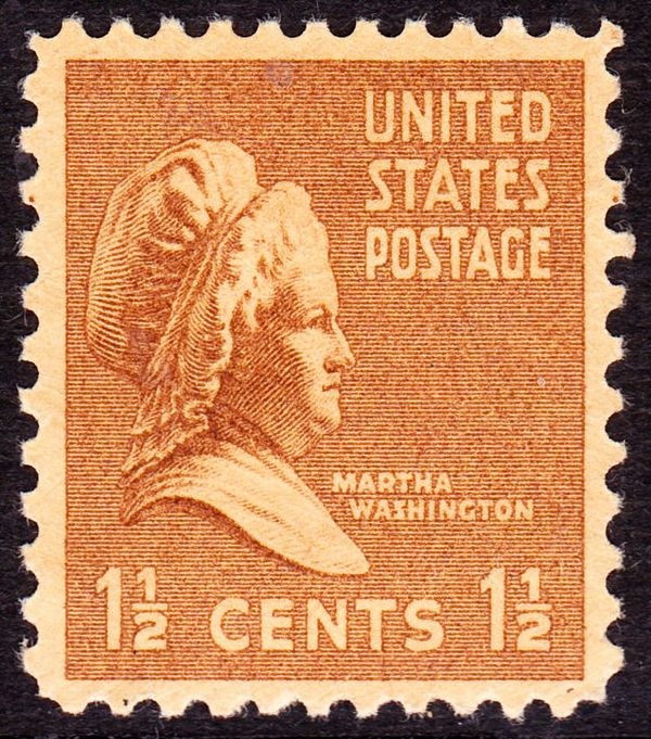 Martha Washington (1731-1802), Former First Lady of the USA