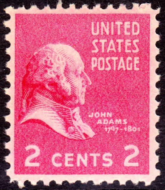 John Adams (1735-1826), Second President of the U.S.A.