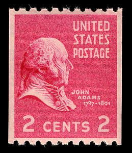 John Adams (1735-1826), Second President of the U.S.A.