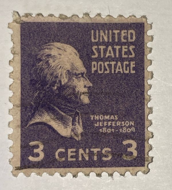 Thomas Jefferson (1743-1826), Third President of the U.S.A.