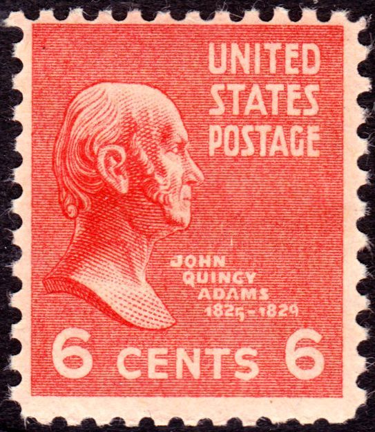 John Quincy Adams (1767-1848), sixth President of the U.S.A.