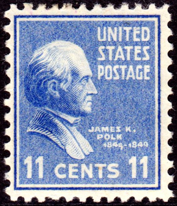 James K. Polk (1795-1849), 11th President of the U.S.A.