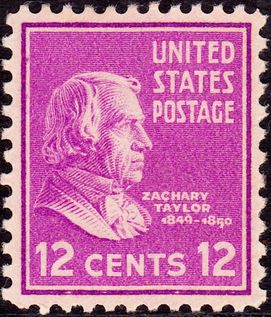 Zachary Taylor (1784-1850), 12th President of the U.S.A.