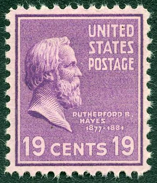 Rutherford B. Hayes (1822-1893), 19th President of the USA