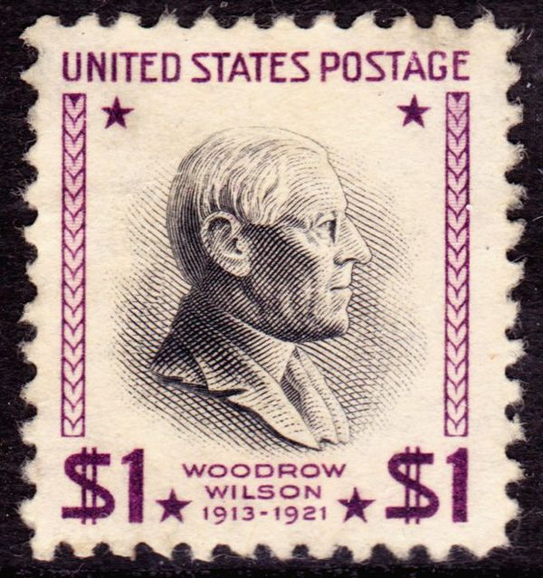 Woodrow Wilson (1856-1924), 28th President of the U.S.A.
