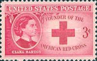 Honouring Clara Barton (1821-1912)