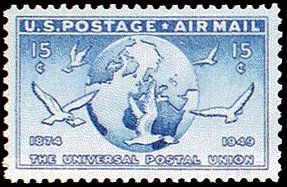 Globe and Doves Carrying Messages