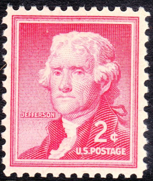 Thomas Jefferson (1743-1826), third President of the U.S.A.
