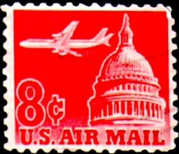 Jet Airliner over Capitol