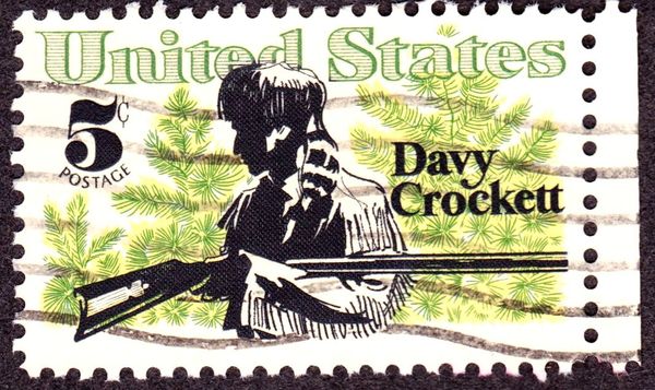Davy Crockett and Scrub Pine