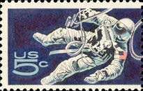 Space-Walking Astronaut