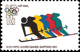 Skiing and Olympic Rings