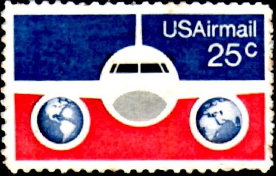 Boeing 737 Jetliner and Globes