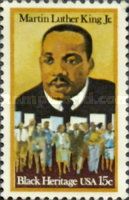 Martin Luther King, Jr. and Civil Rights Marchers