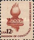 Freedom of conscience - Torch of the Statue of Liberty