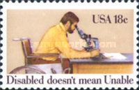 Disabled doesn't mean Unable - Man Using Microscope