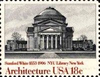 New York University Library by Stanford White
