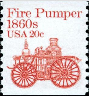 Fire Pumper, 1860s