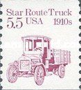 Star Route Truck 1910s - precanceled