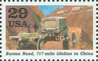 Military Vehicles (Burma Road, 717 Mile Lifeline to China)