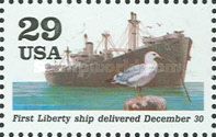 Liberty Ship, Sea Gull (First Liberty Ship Delivered Dec.)