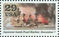 Sinking Ships (Japanese Bomb Pearl Harbor, December 7)