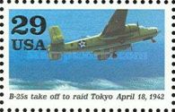 B-25's take off to raid Tokyo, Apr.18