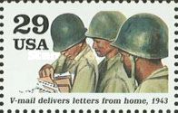 V-Mail delivers letters from home
