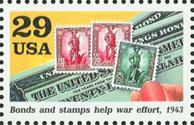 Nos. WS7, WS8, savings bonds, (Bonds and stamps help war eff