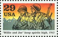 "Willie and Joe" keep spirits high