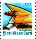 Auto Tail Fin - Presorted First-Class Card