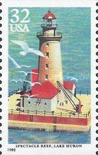 Great Lakes Lighthouses:Spectacle Reef, Lake Huron