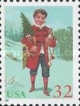 Christmas - Boy with Tree