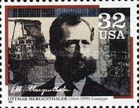 Pioneers of Communication:Ottmar Mergenthaler