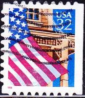 Flag over Porch