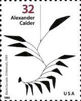 Alexander Calder:Black Cascade, 13 Verticals, 1959