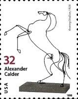 Alexander Calder:Rearing Stallion, 1928