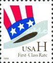 "H" Uncle Sam's Hat