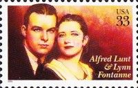 Alfred Lunt and Lynn Fontanne